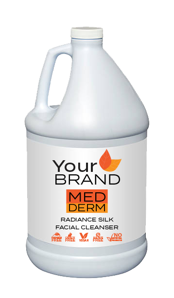 MedDerm Radiance Silk Facial Cleanser- ONE GALLON, BULK