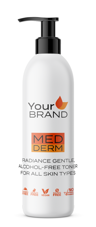 MedDerm Radiance Gentle, Alcohol-Free Toner for All Skin Types